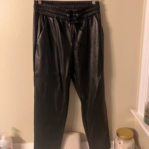 Never worn pleather pants.